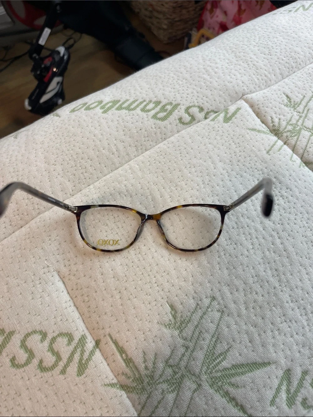 XOXO Tortoiseshell Round-Edge Women's Glasses - Frame only Brown/Black
